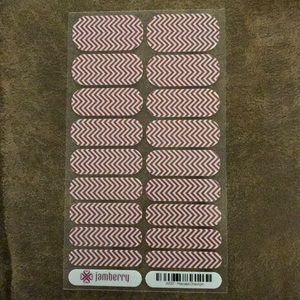 Jamberry - Marsala Chevron